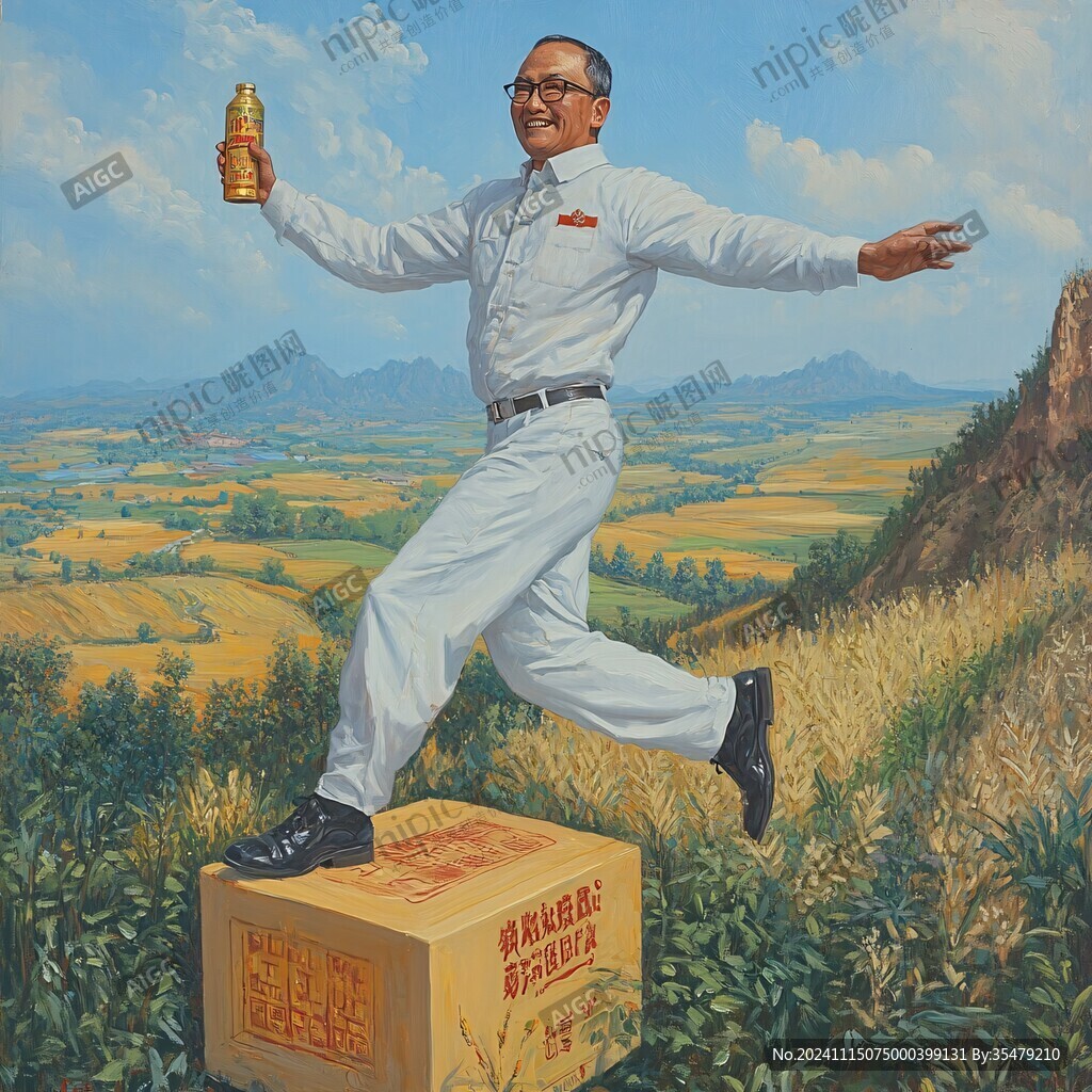 努力工作粮食系列作品