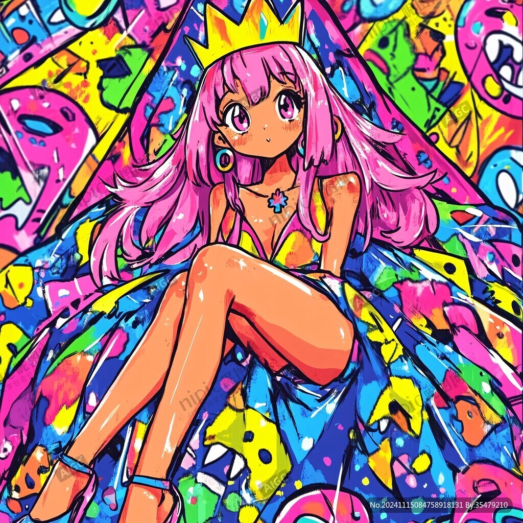 波普风插画