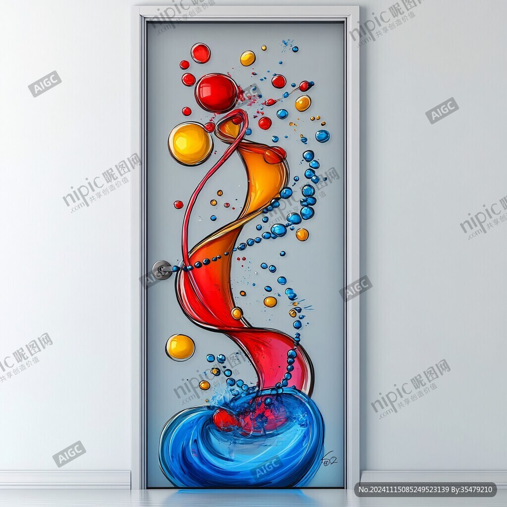 装饰画流体画