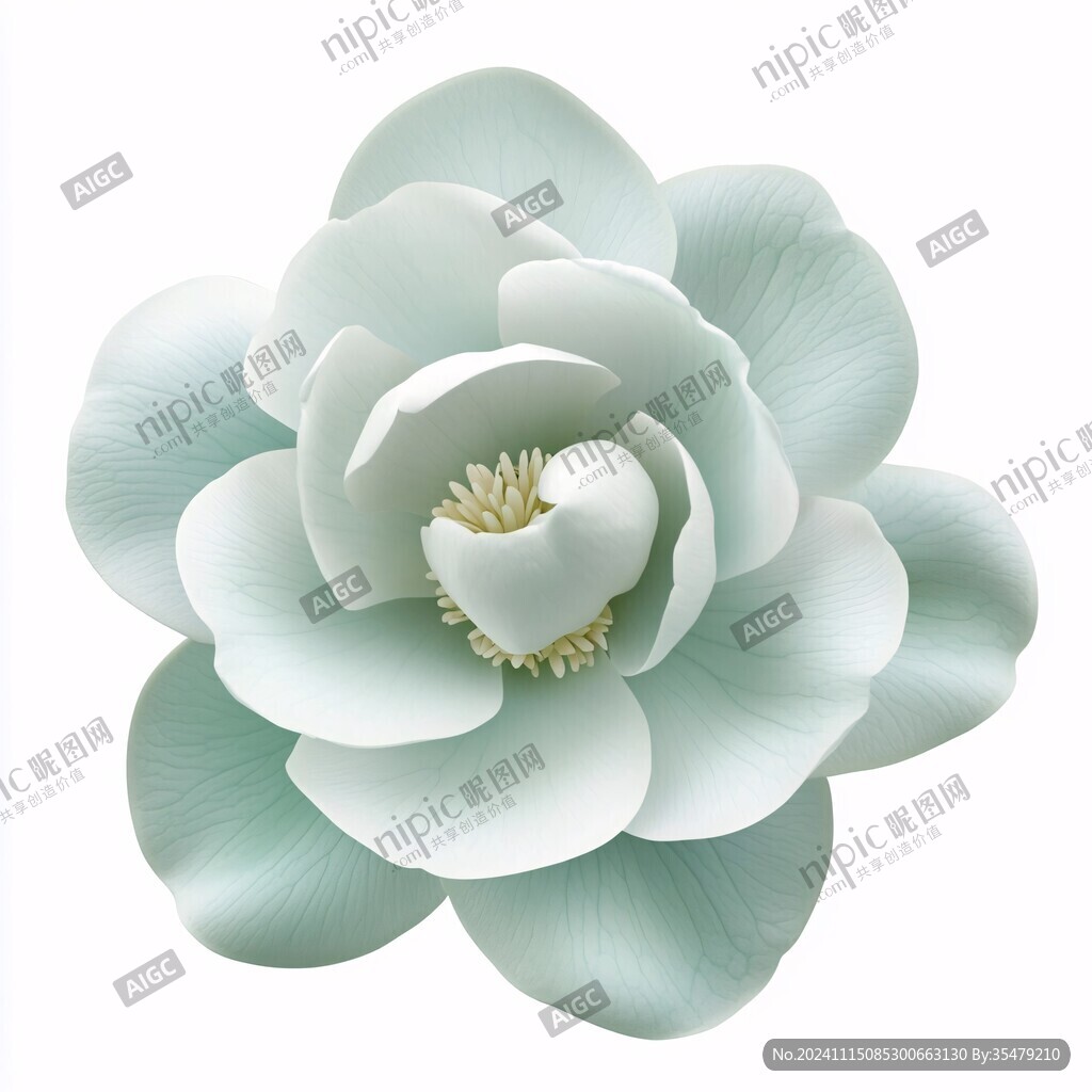 3d立体简约花