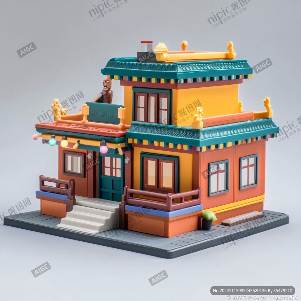 微缩古典建筑
