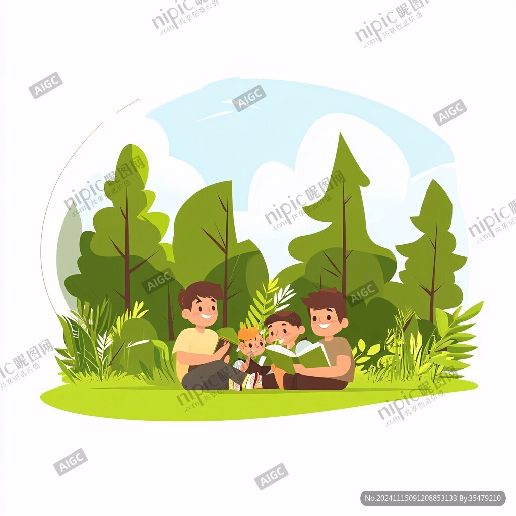 亲子植树节公益