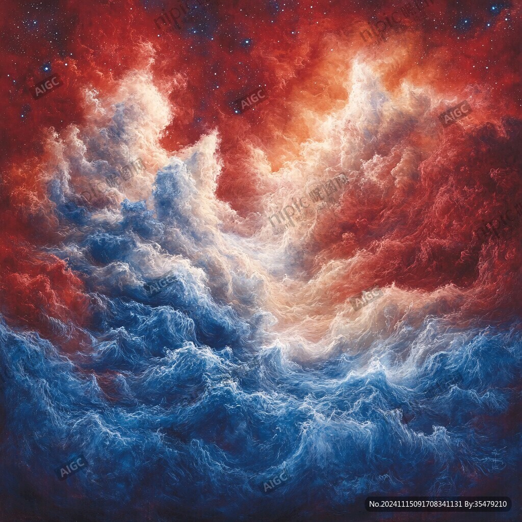 星云油画