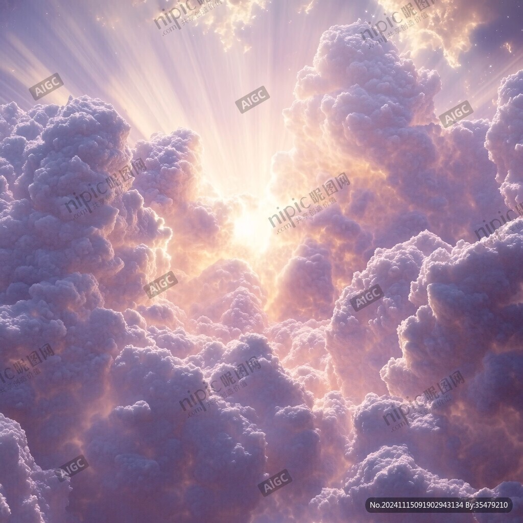 梦幻云雾缭绕空间艺术