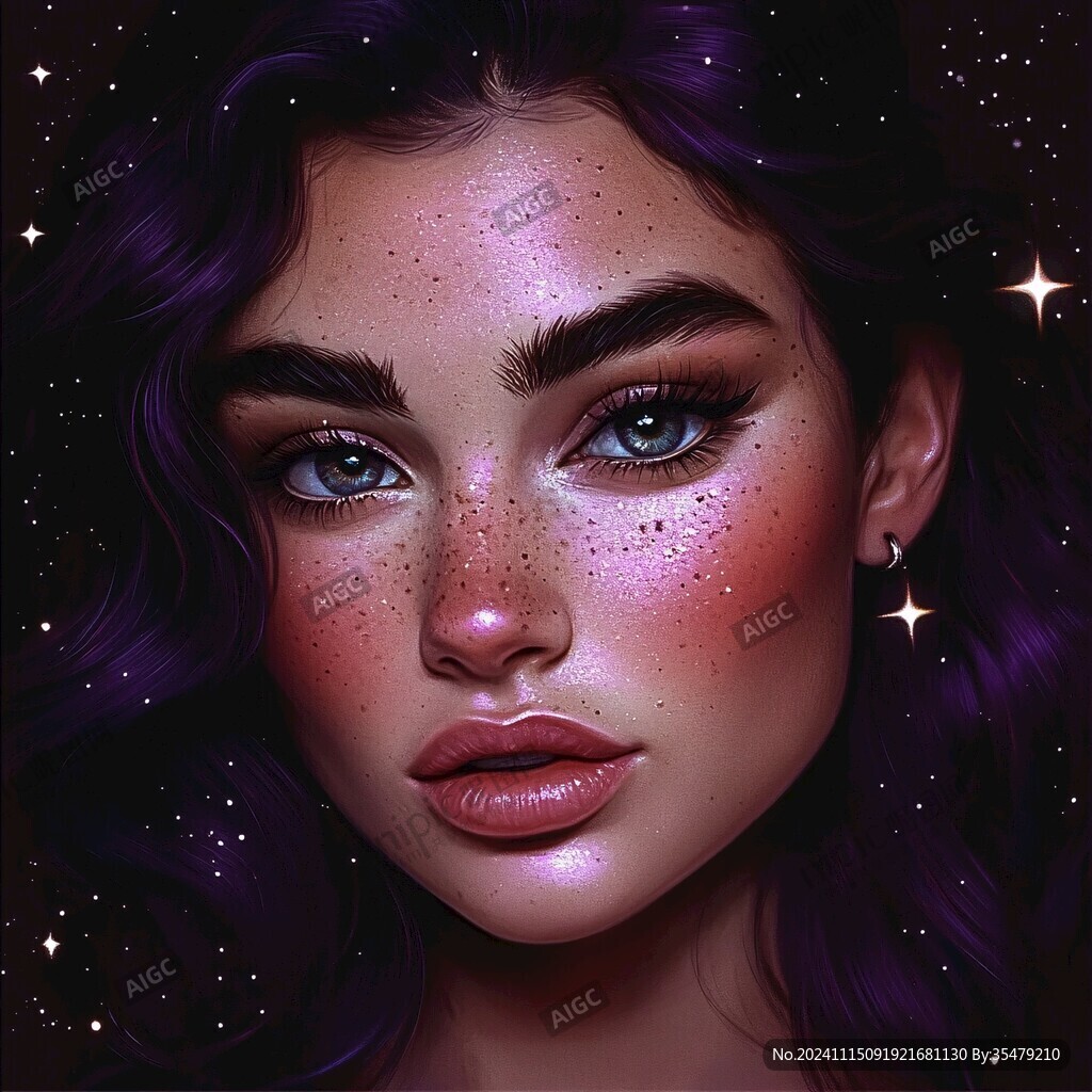 写实人物插画