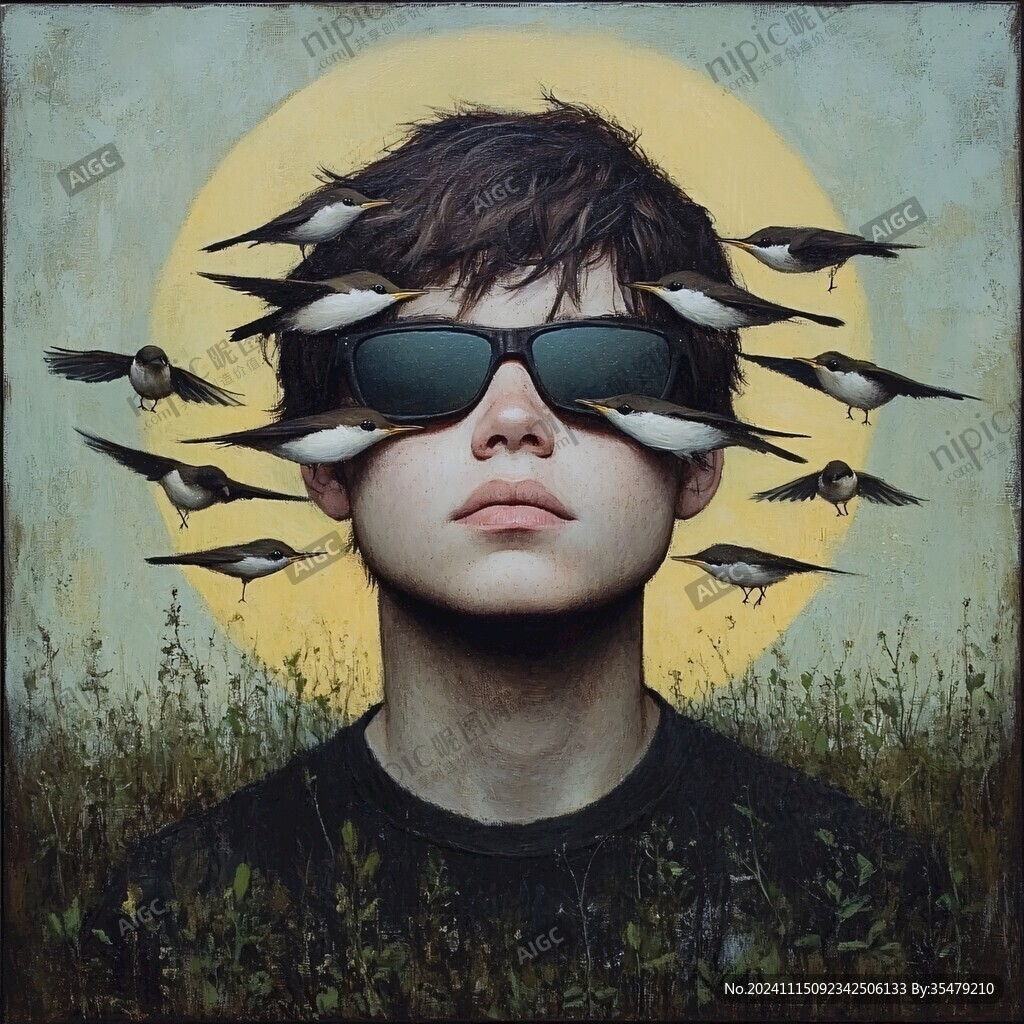 超现实主义画作