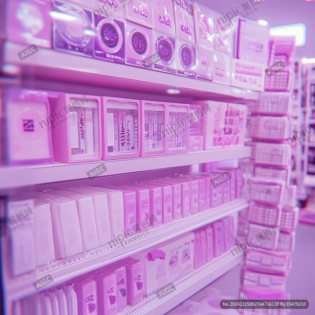 美妆店素材