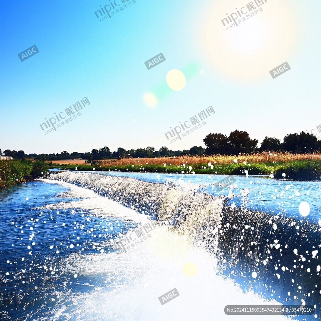 喷流放水