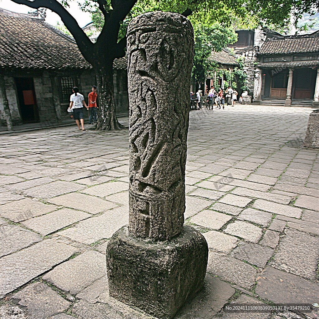 孔府石柱