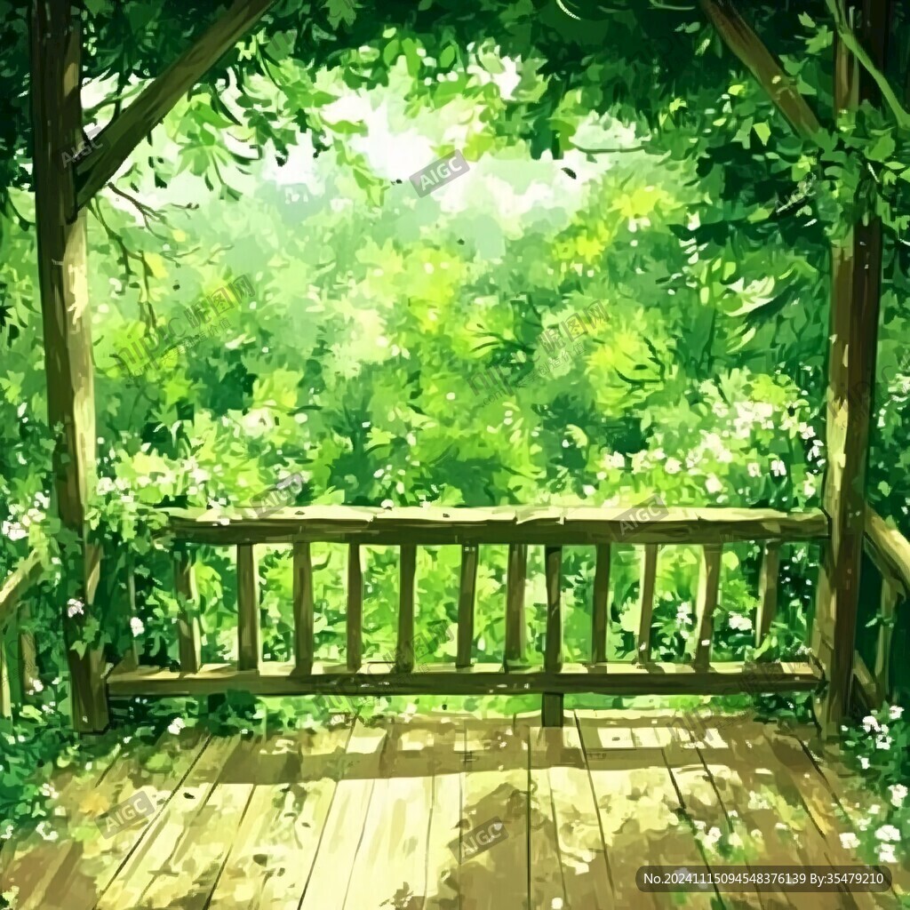 唯美森系场景
