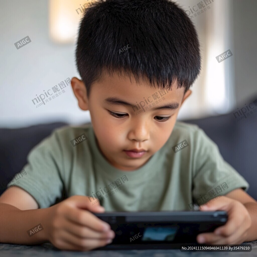 小学生沉迷游戏