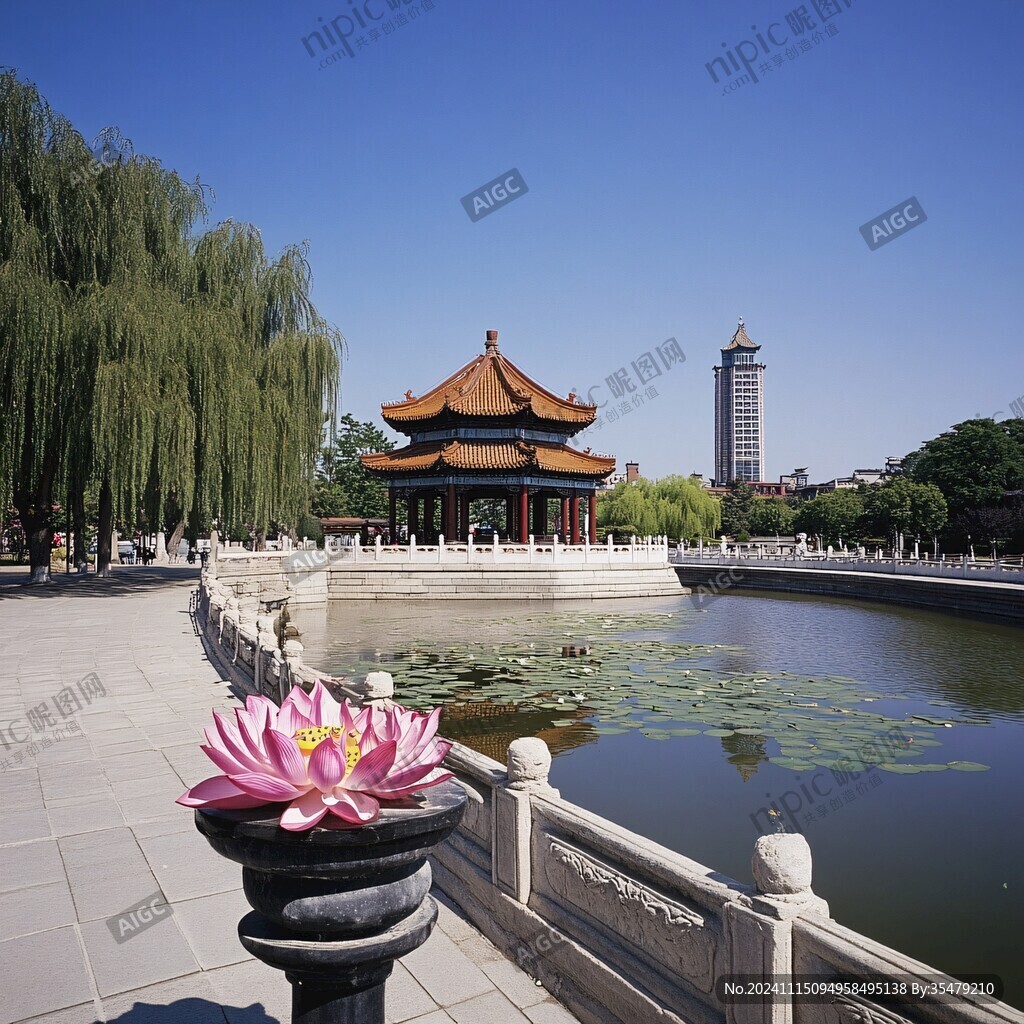 孔圣园风光