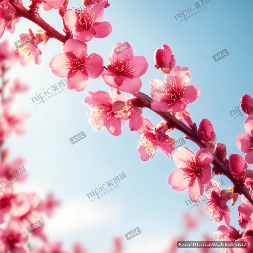 超清晰桃花