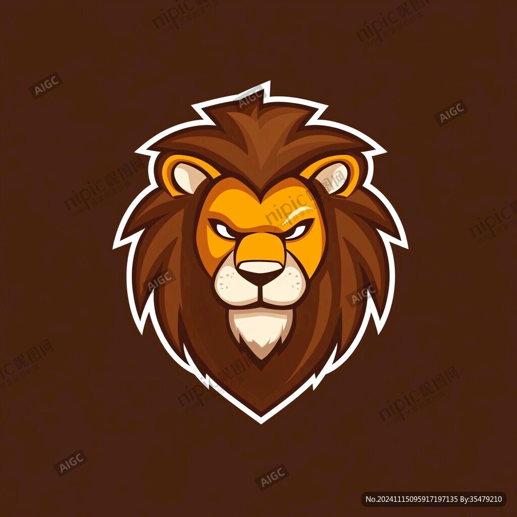 狮子主题logo