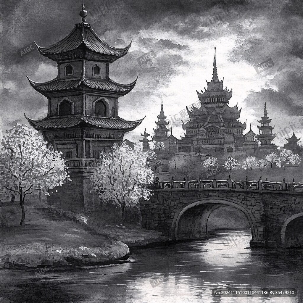 魅力苏公塔装饰画艺术