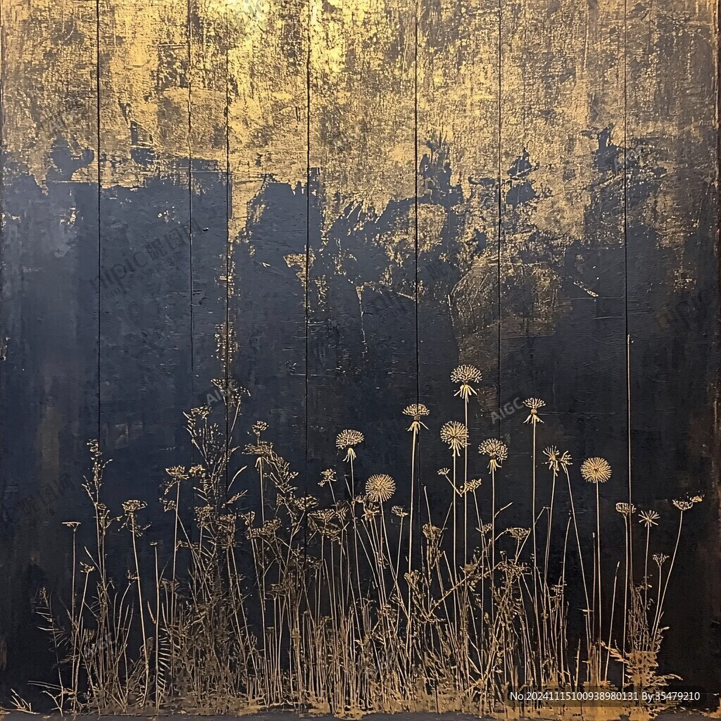 蒲公英壁画