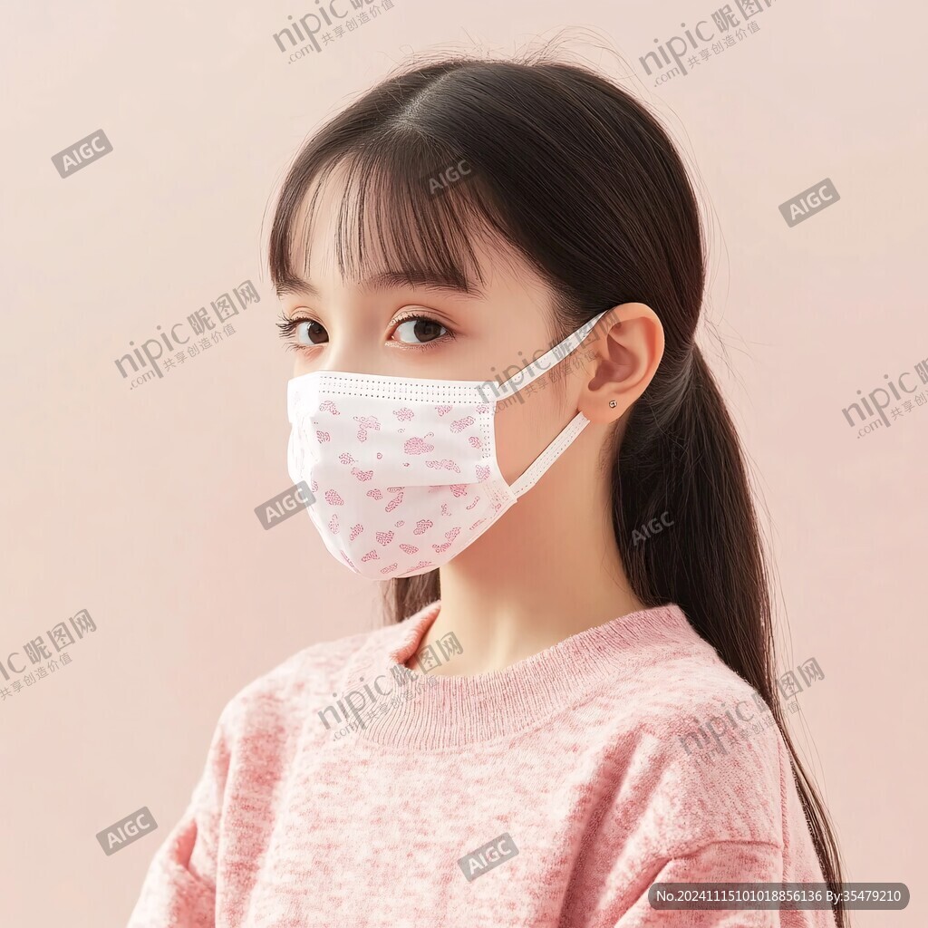 kn95英文儿童口罩