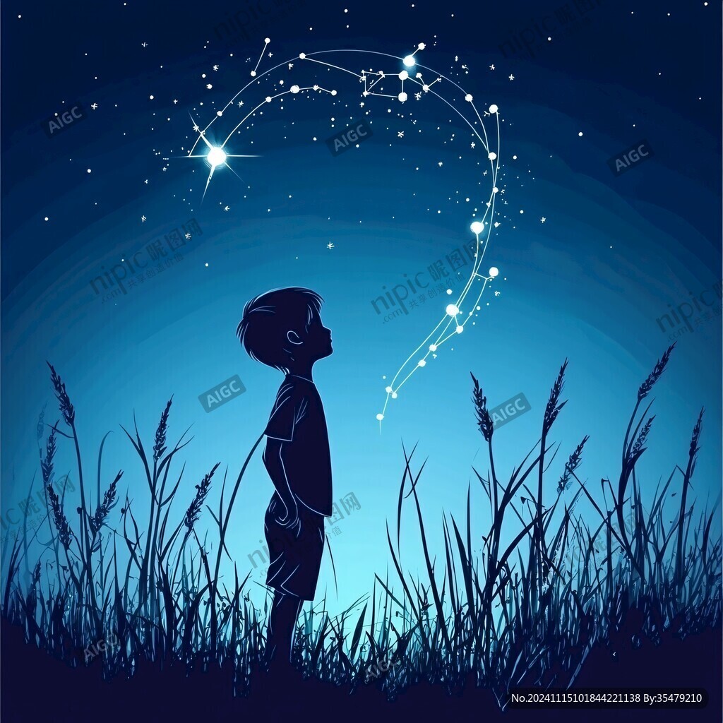 星空下的少年