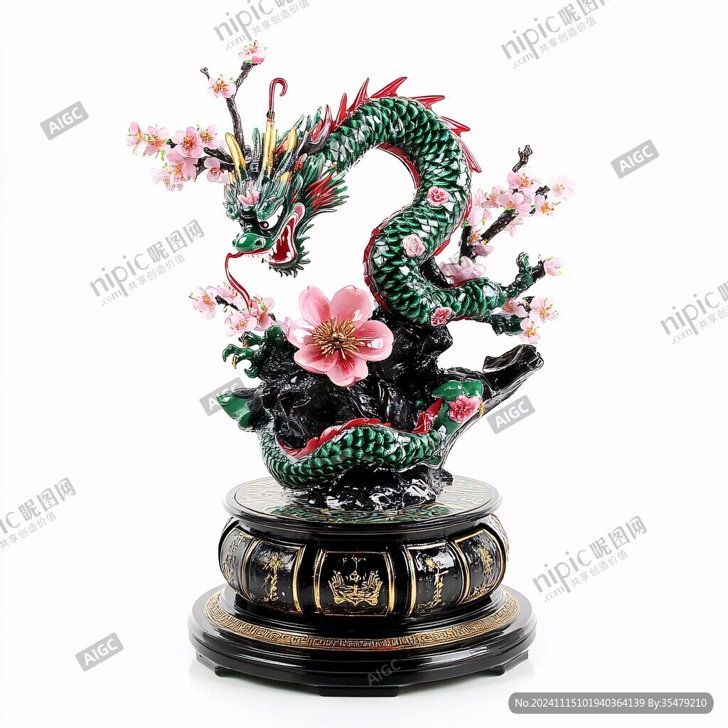 画龙点睛摆件