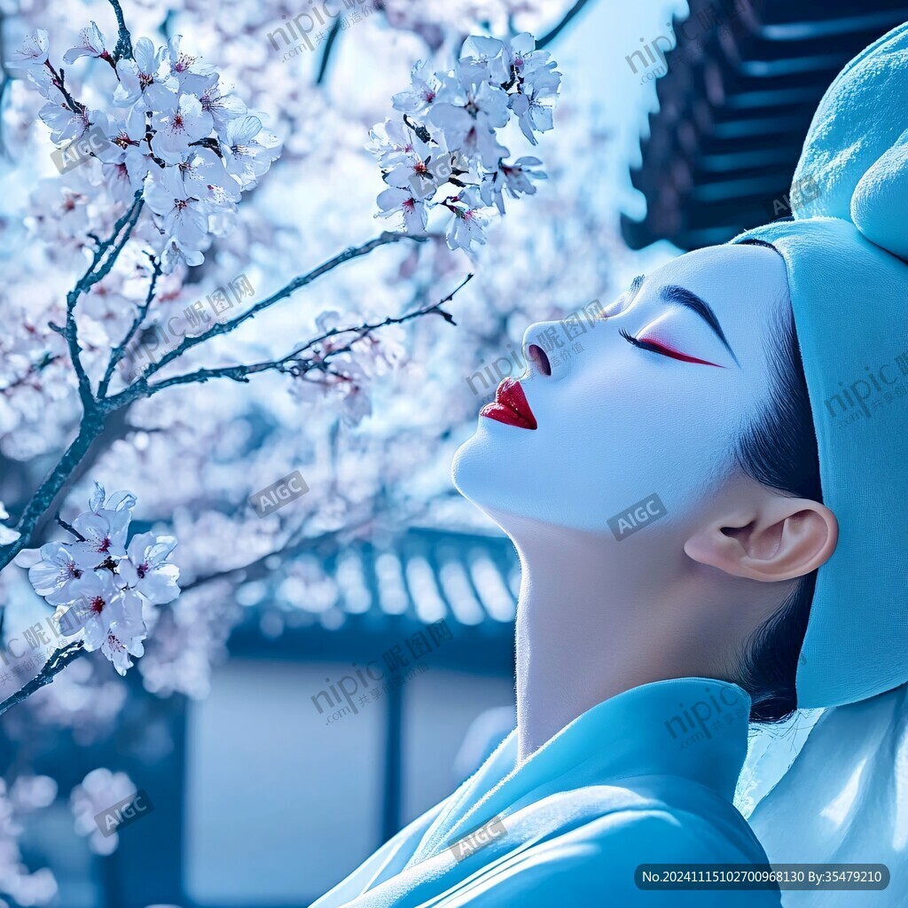 汉服拍照化妆