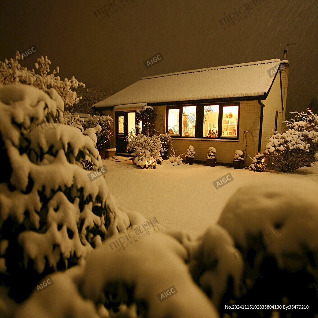 3dmax模型-雪景