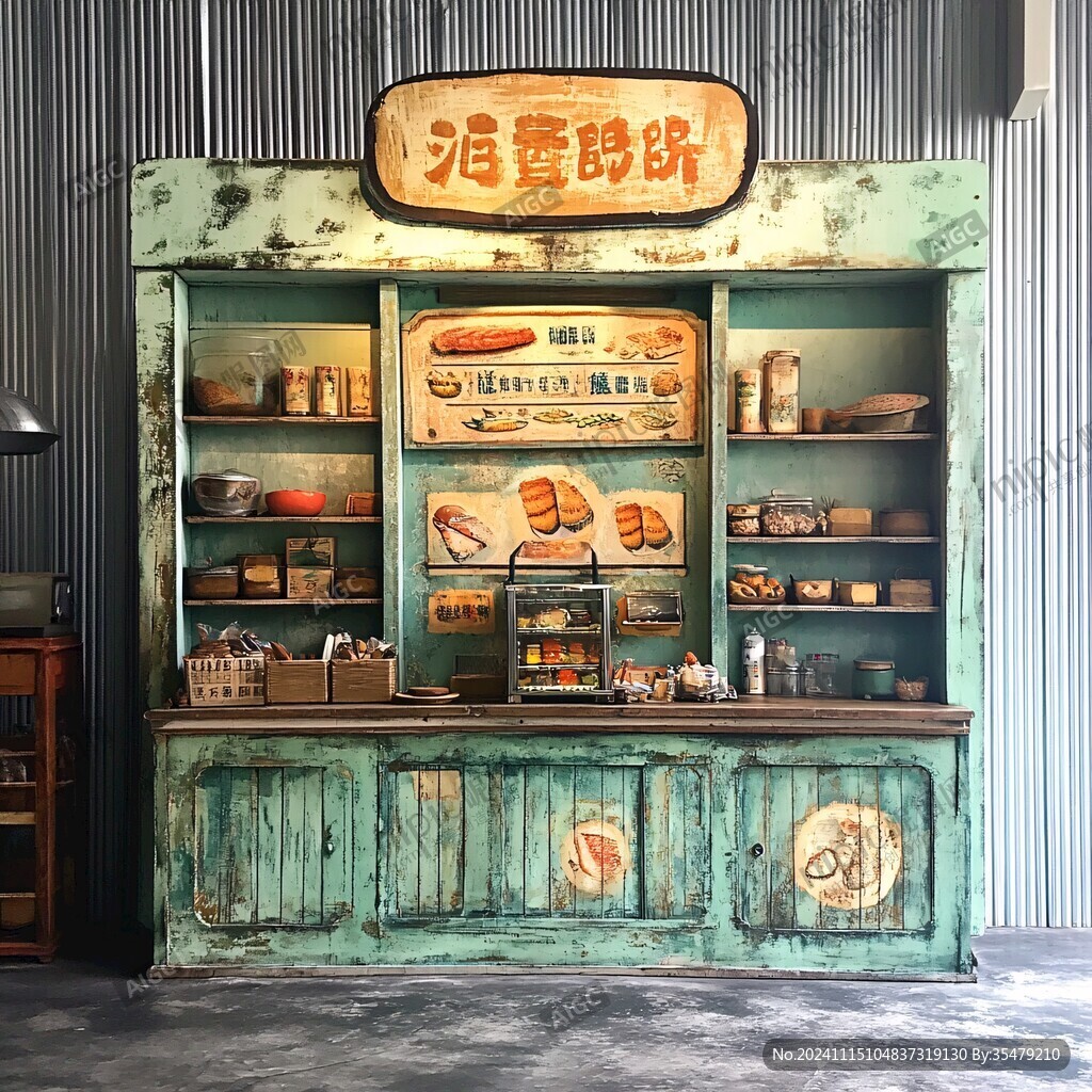 烘培屋背景墙