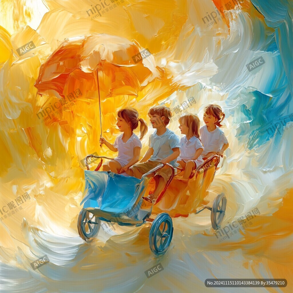 插画欢乐谷
