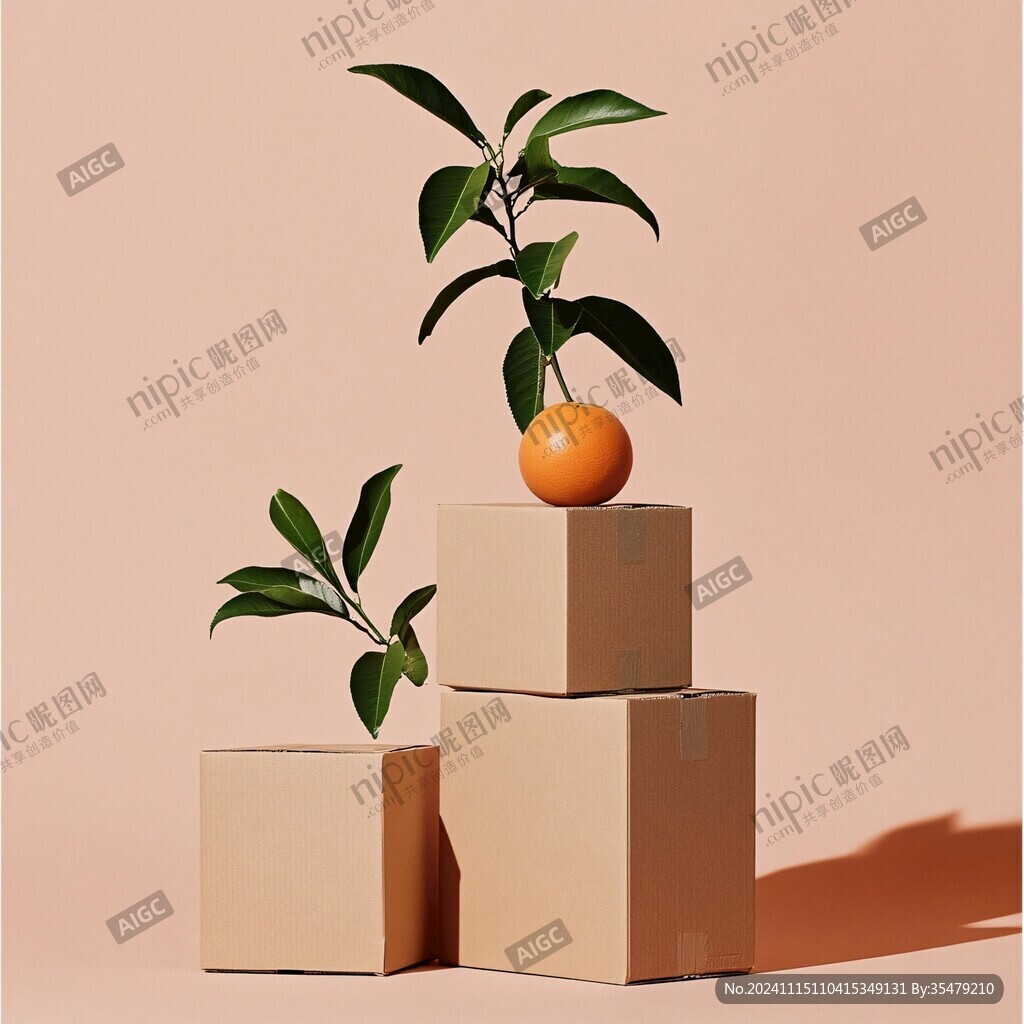 lowpoly橙子