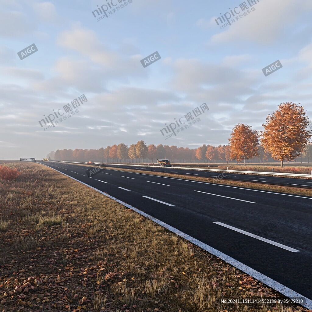 道路景观后期
