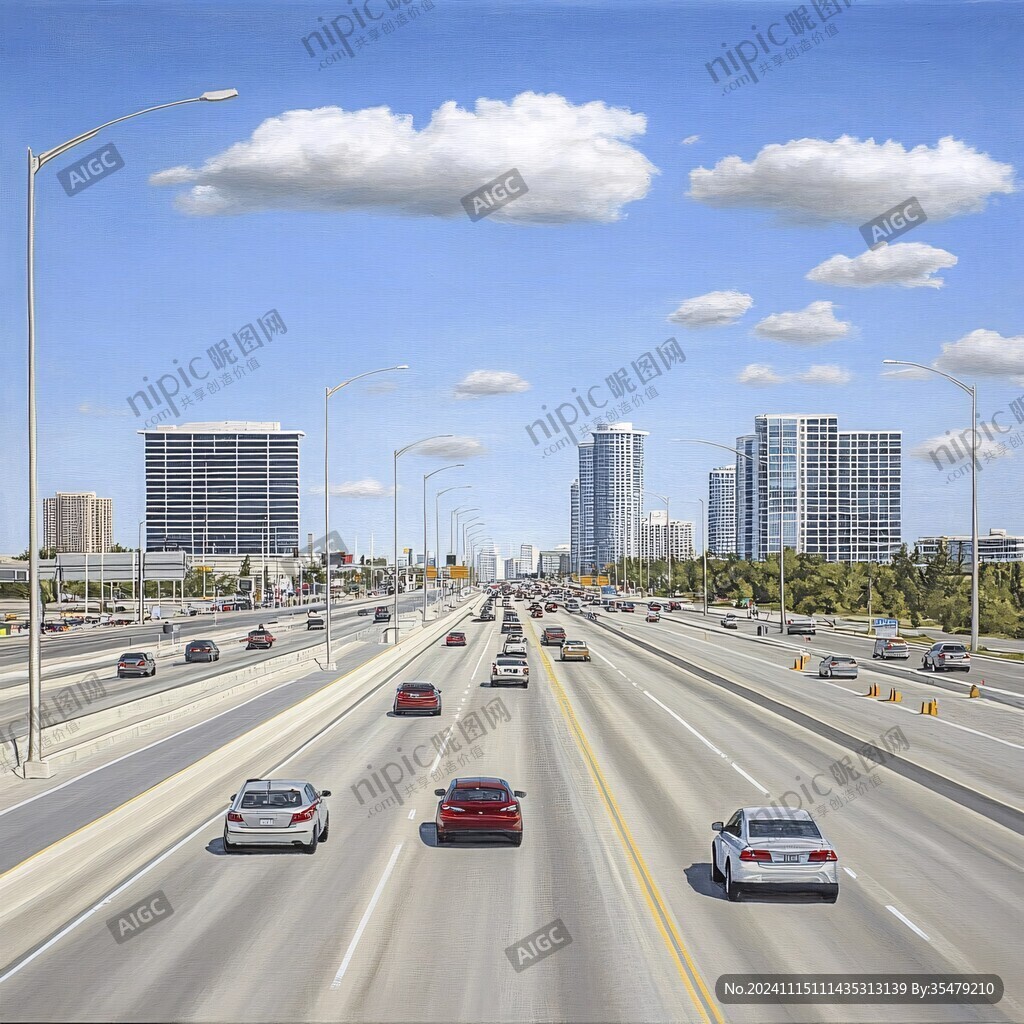 现代交通道路
