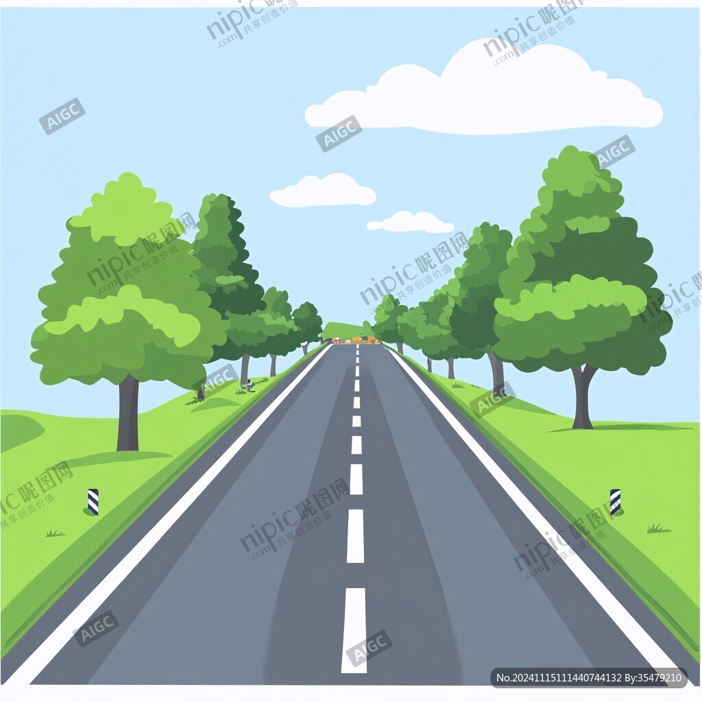 卡通马路