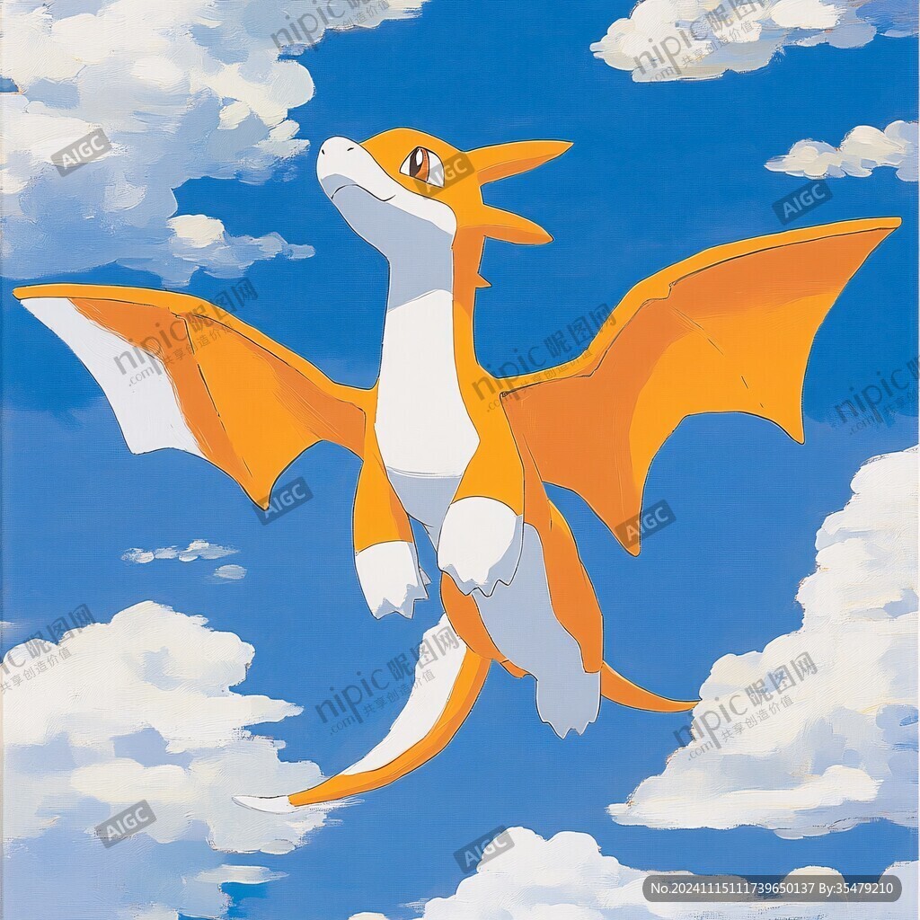天空中的龙