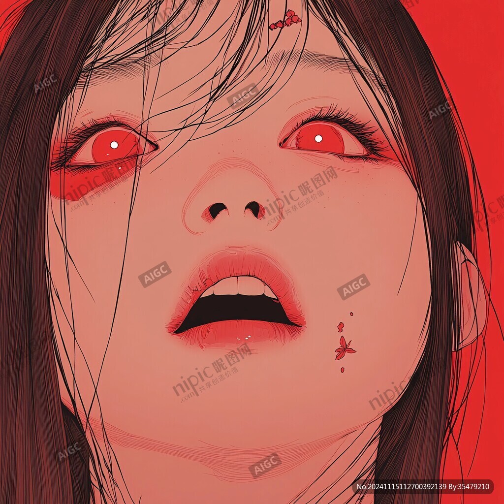 人物情绪插画