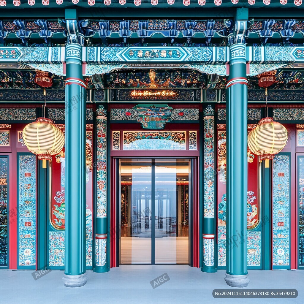 琉璃门头