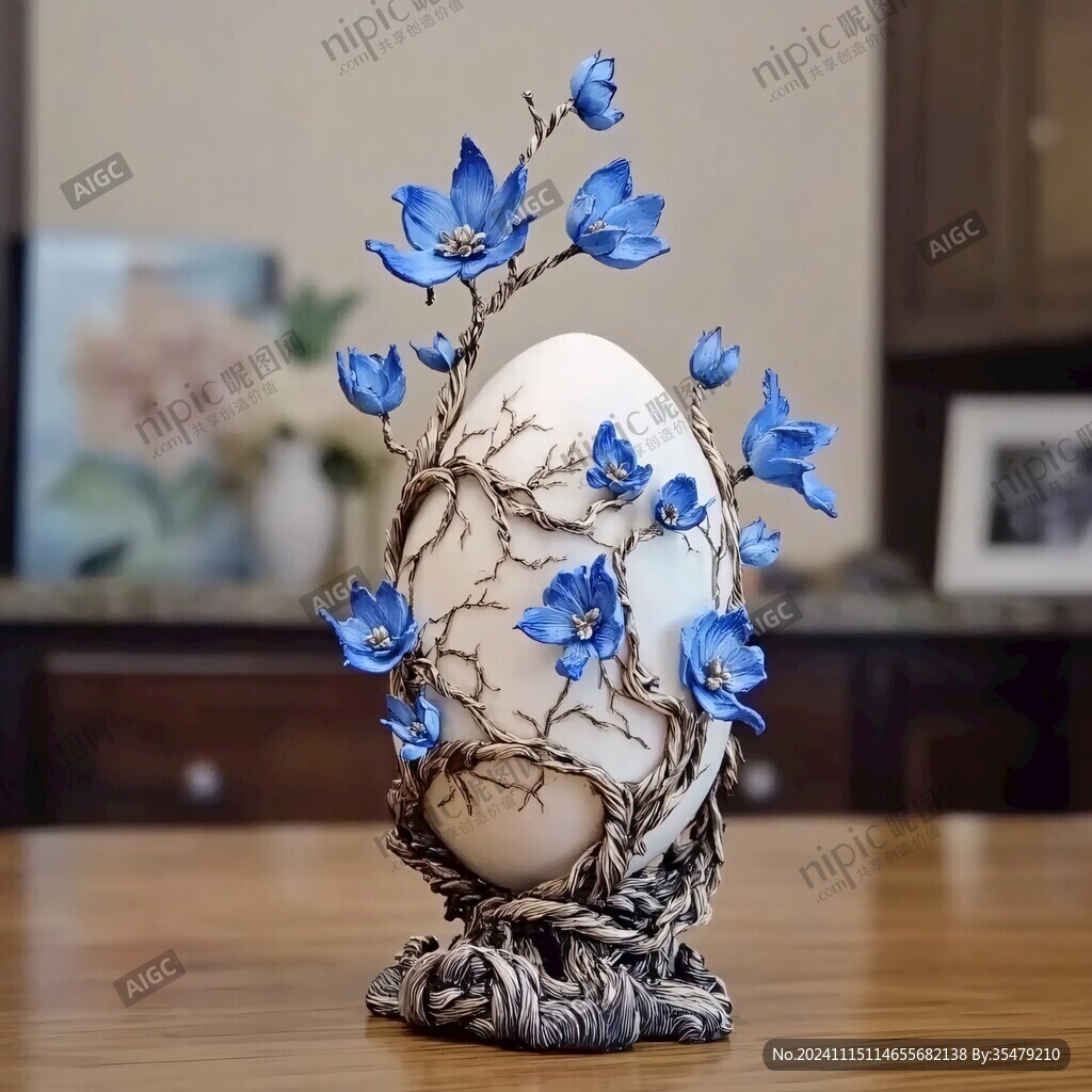 蛋壳艺术品