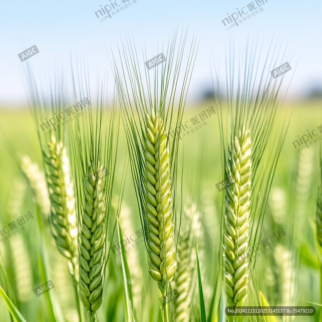 小满青麦麦穗