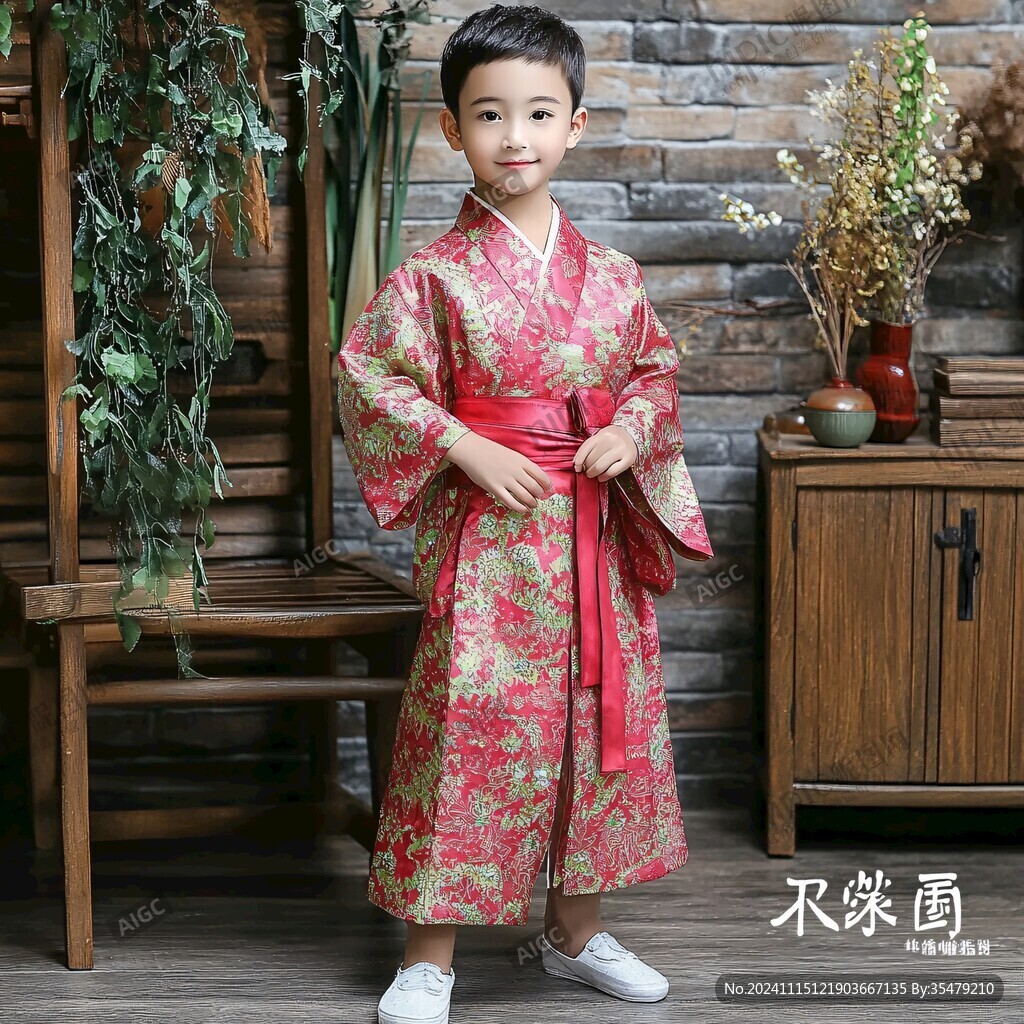 古代小孩服装