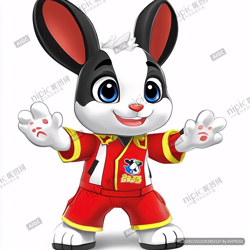 兔年卡通吉祥物