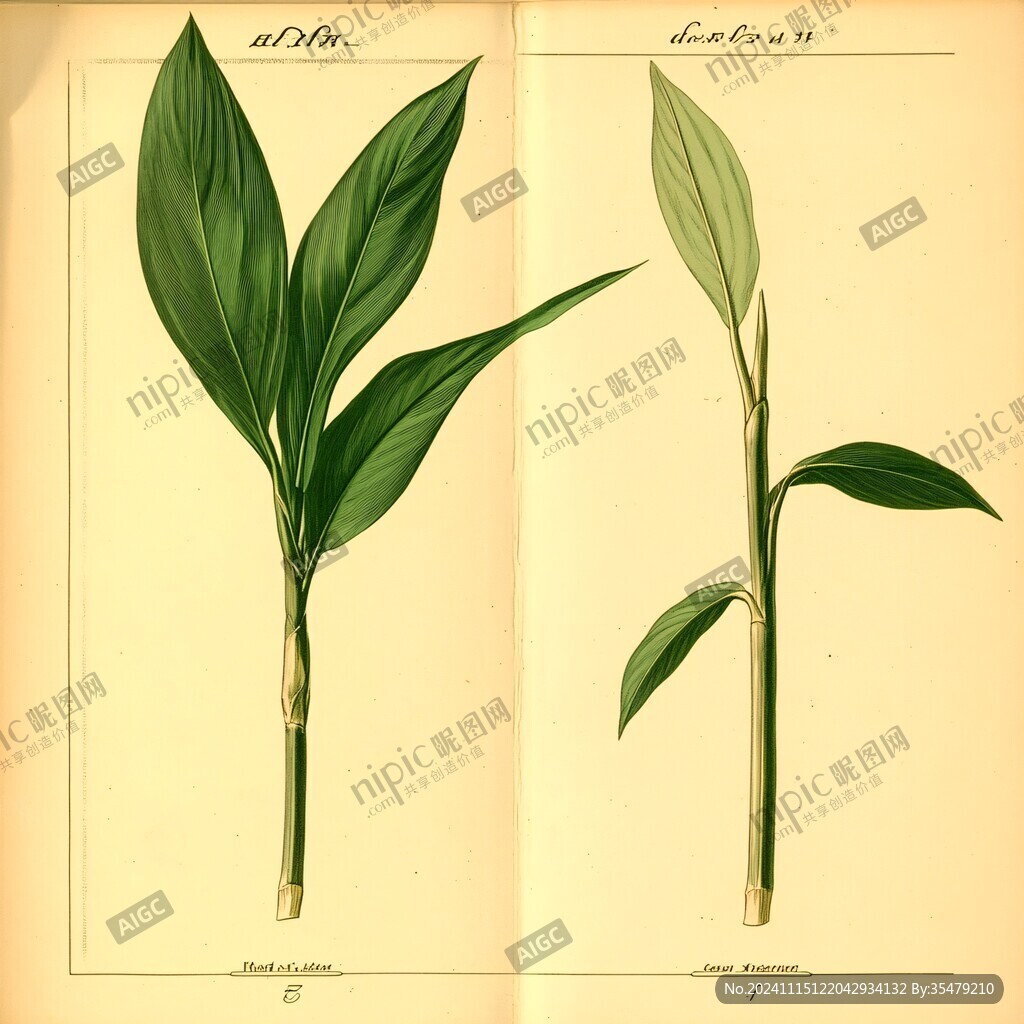 植物手绘图谱