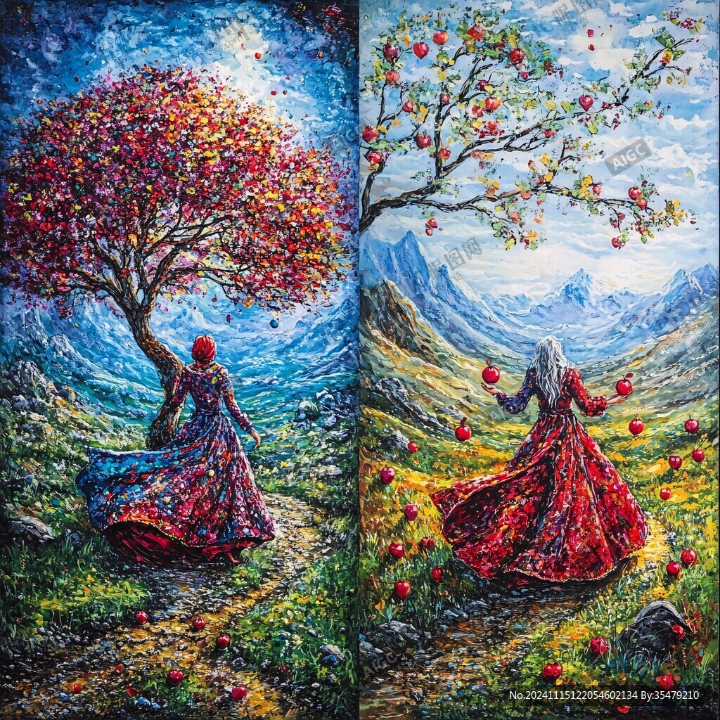 人物风景花卉油画
