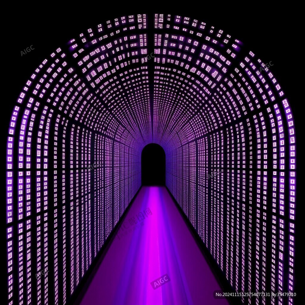 发光隧道
