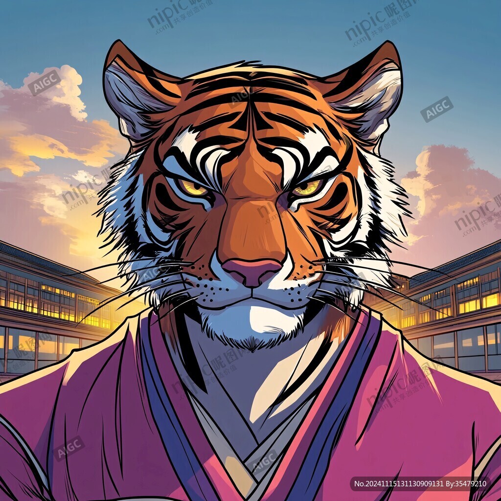 虎武士头像