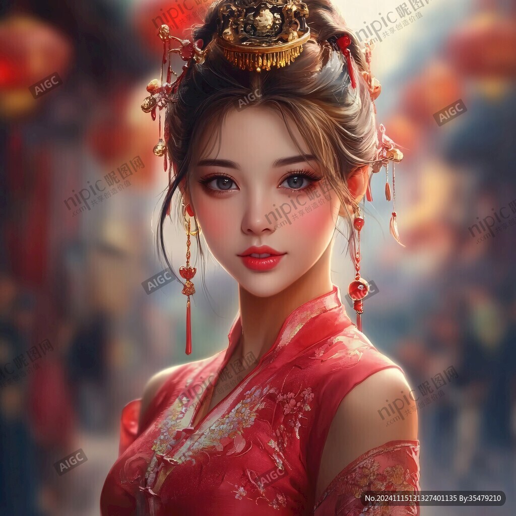 写实人物插画