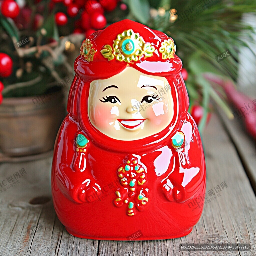 财神爷储蓄罐
