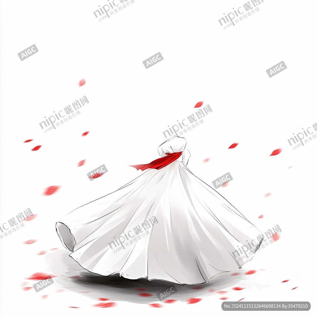 婚纱漫画设计图