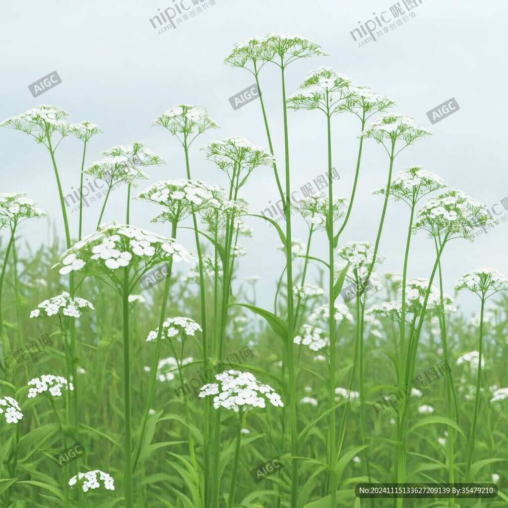 白色韭菜花