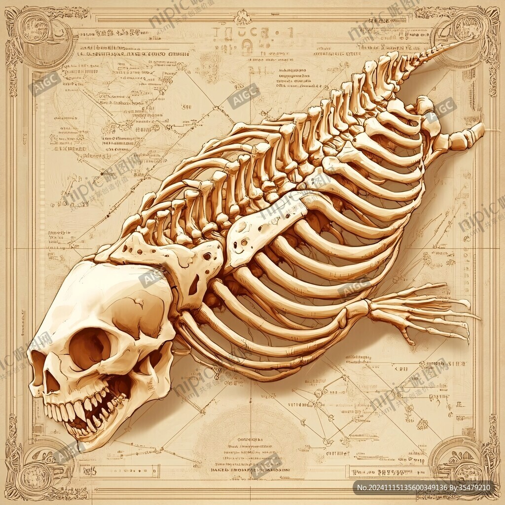 海狗骨骼