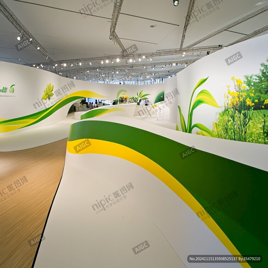 环保室内展厅教育基地