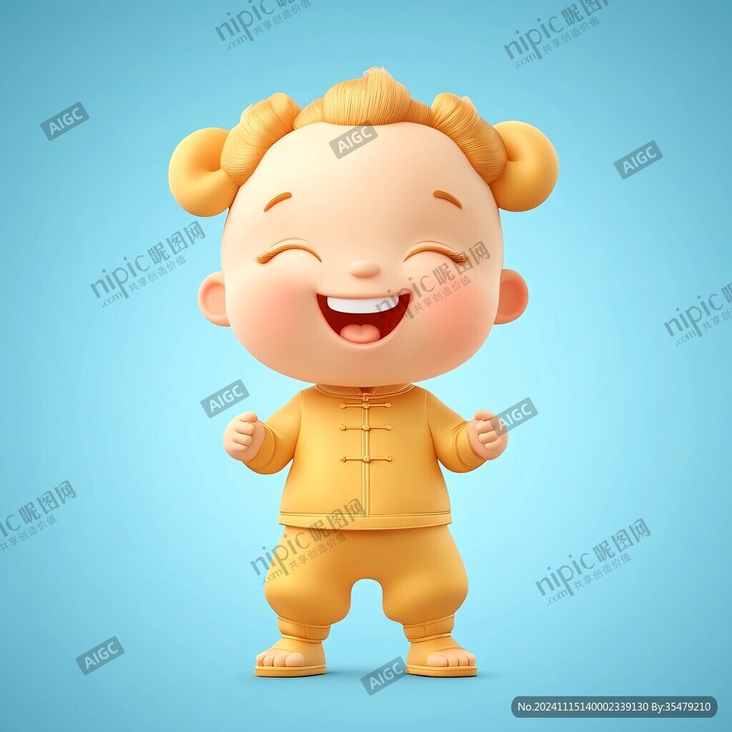 卡通动漫人物慈祥