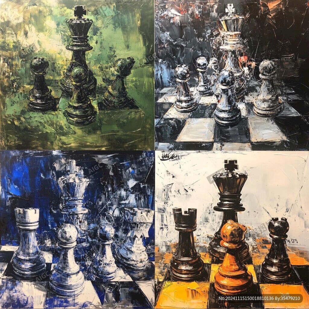 丙烯酸画作品